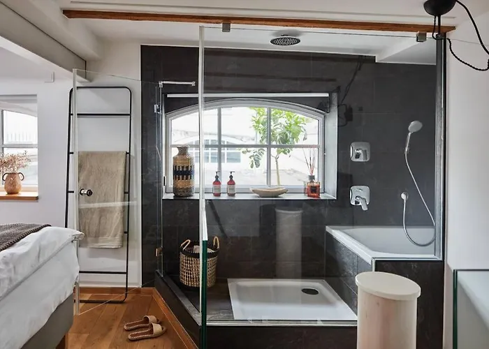 Appartement Tiny House Loft2d, Terrasse, Wifi, Romantik