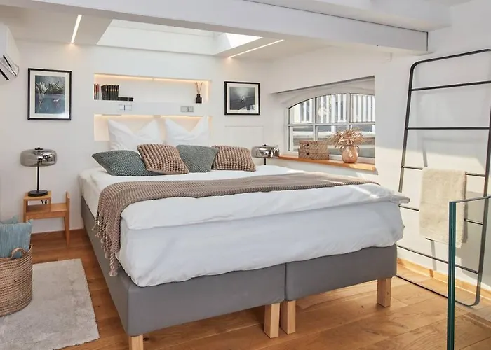 Tiny House Loft2d, Terrasse, Wifi, Romantik Appartement *